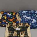 Langsprit Male Belly Bands for Dogs (Pack of 3) - Dog Diapers Male - High Absorbing Dog Wraps Washable - Reusable Small Doggy Doggie Puppy Dog Diapers (Sloth,Whale,Dinosaur, Small)