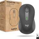 Logitech Signature M650 for Business Wireless Mouse, for Small to Medium Sized Hands, Logi Bolt, Bluetooth, SmartWheel - Graphite