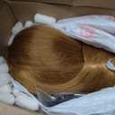 Opini Mannequin Head with 80% Human Hair - Straight, 26"-28" Doll Head for Cosmetology & Hairdresser (#27 Light Brown)