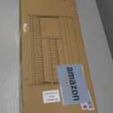 APRTAT 3-Tier Bamboo Shoe Rack Bench, Shoe Storage Organizer Bench, Entryway Benchs, Shoes Rack for Front Door Entrance, Entryway Bathroom Bedroom (Black)