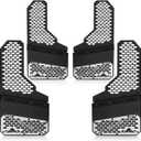 Universal Truck Mud Flaps Splash Guards for Pickup 4-Piece Set