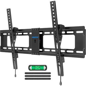 MOUNTUP TV Wall Mount Tilting TV Mount Bracket for Most 37-82 Inch Flat Screen/Curved Low Profile Wall Mount Saving Space Max VESA 600x400mm Hold up to 99 lbs Fit 16" 18" 24" Stud MU0008