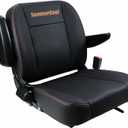 Tractor Seat Universal Zero Turn Mower Seat with Micro Switch,Slide Rail