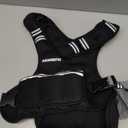 PACEARTH Weighted Vest,10lb Weight Vest with Reflective Stripe, Body Weight Vests for Women, Men, Weight Loss Workout, Strength Training, Running, Walking, Jogging (Black)