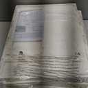 Lifewit 6 Pack Stackable Closet Organizers and Storage Basket for Clothes, Plastic Sweater Storage Bins for Wardrobe, Multifunctional Pants Organizer for RV, Pantry, Bathroom, Kitchen, Dorm, 24L