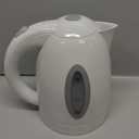 OVENTE Electric Kettle, 1.7L Fast Boiling Water Heater for Coffee or Tea, BPA Free with Water Level Gauge, Auto Shut-Off, Boil-Dry Protection, Indicator Light and Removable Filter, White KP72W (1.8 Quarts)