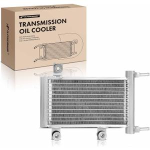 A-Premium Automatic Transmission Oil Cooler Compatible with Nissan Rogue 2008-2013, Rogue Select 2014-2015 2.5L, Replace# 21606JM01A