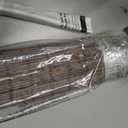 LazBlinds No Drill Bamboo Roman Shades, 26.5" W x 64" H, Malay Walnut