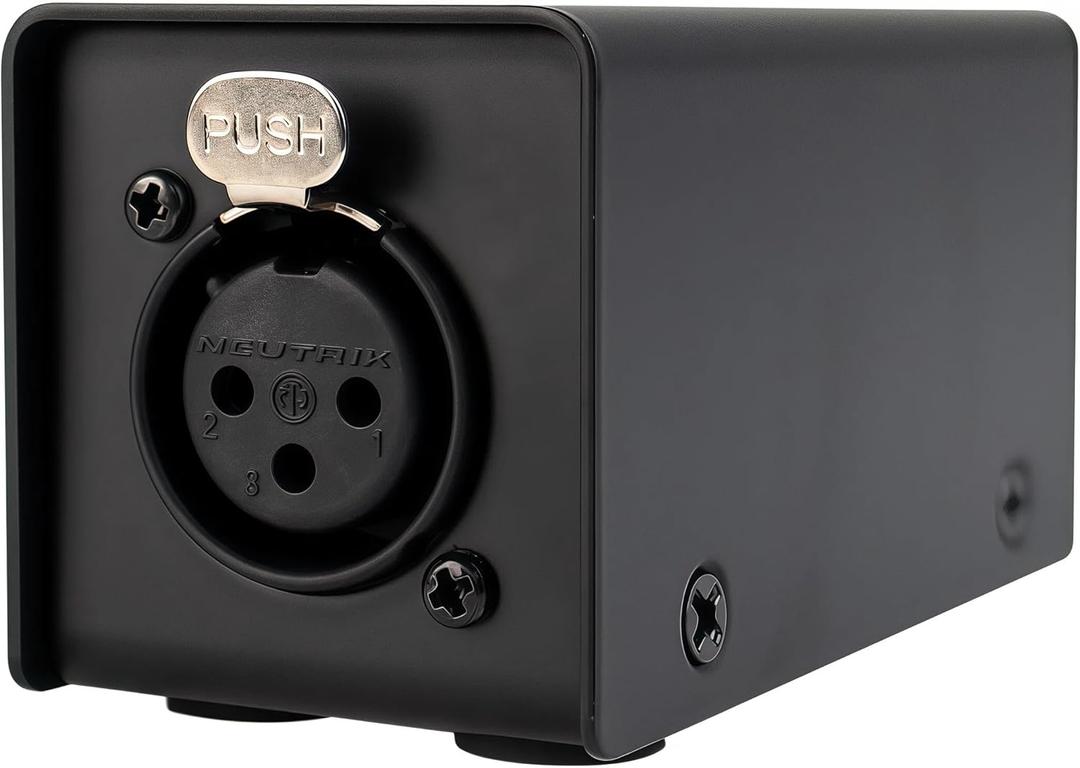 In Line Microphone Preamp Gain Booster for Dynamic and Ribbons Mic 25db for Podcasting Recording Live Streaming