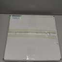 10 - Sheet Pearl Shells Tile Peel and Stick Backsplash, Self Adhesive Wall Tile for Kitchen, Bathroom, Bedroom (11.8"X11.8", White Nature)