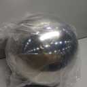 8 inch Gazing Globe Mirror Ball,Polished Reflective Smooth Garden Ball Sphere,Colorful and Shiny Addition to Any Garden or Home Decoration,Silver Stainless Steel (20cm/8in DIA)