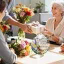 Christmas Ornaments  Ideal for Friends Moving Away, Coworker Leaving, Retirement Gifts for Women & Men, and Goodbye, Going Away, Farewell Gifts for Coworkers, Boss, Work Besties & Best Friends - H