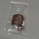 Maxjoy for Cute AirPods 4 Case 2024 with Safety Lock,Compatible Leopard Print AirPod 4th Generation Case for Women Girly with Keychain-Gold