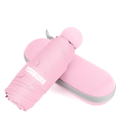 Yoobure Travel Umbrella Portable Compact Umbrellas, Pocket Mini for Purse, Umbrellas for UV Sun & Rain Small for Backpack, Umbrella with Case Folding for Kids Women