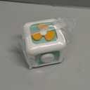 Busy Cube Toy, Sensory Toys for Toddlers 1-3, Baby Car Seat Toys 12-18 Months, Toddler Airplane Travel Toys Age 1-2, Learning Fine Motor Skills, 1st Birthday Gifts (Green)