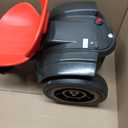 Hikole 12V Electric Go Kart for Kids 3-6, Foldable, Light-Up Wheels, Red, 30.7 inches x 21.2 inches x 19 inches