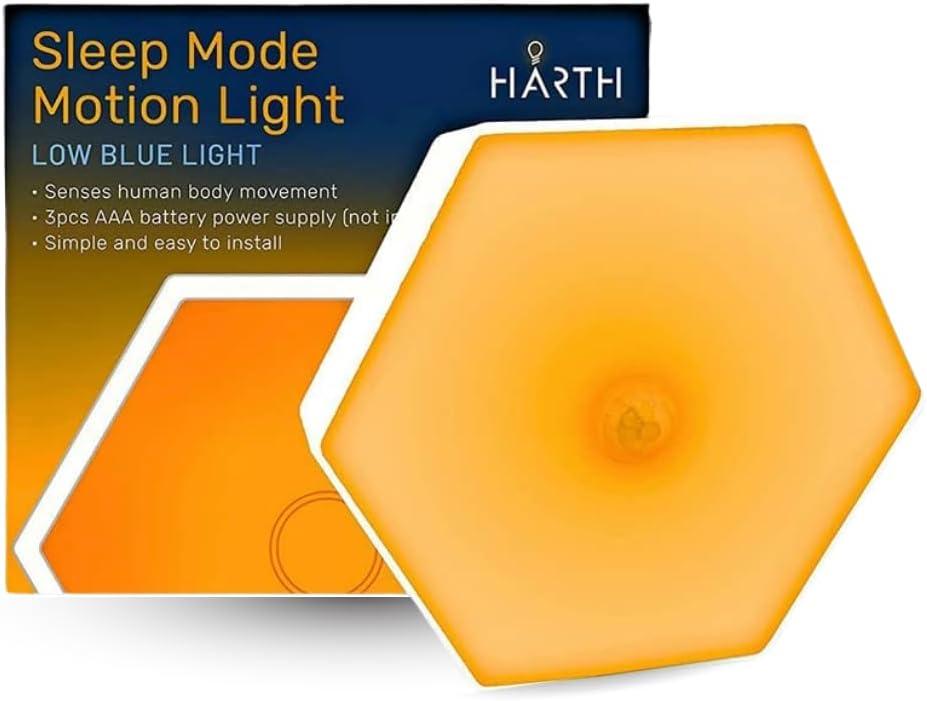 Stick On Motion Sensor Night Light I Wireless Rechargeable Battery Operated LED Motion Sensor Light Indoor & Outdoor I Under Cabinet Lighting for Bedroom, Stairway, Hallway, Kitchen, Closet, Bathroom