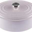 Le Creuset Enameled Cast Iron Signature Oval Dutch Oven, 6.75 qt., Shallot