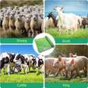 Electric Fence Netting, 42.5" H x 164' L, Portable Livestock Nets Mesh for Hog, Dogs, Deer, Goats, Larger Animals Electric Fencing for Backyards, Homesteaders, Farms, Ranches, Gardens