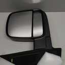 Dependable Direct Passenger Side Mirror Fits Chevy Express, GMC Savana 1500 08-14 & Chevy Express, GMC Savana 2500/3500 08-17  Textured, Blind Spot Corner Glass  Right Side View Mirror OEM GM1321395