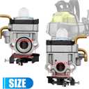 SYOWADA 308054129 Carburetor Kit Replacement For Ryobi Ry38Bp Backpack Blower 38Cc Gas Blower, With Gaskets Fuel Line Filter Carburetor Repair Kit