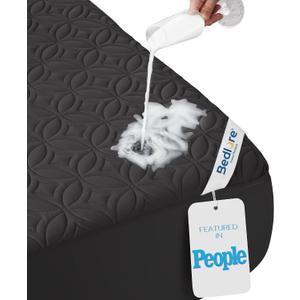 BEDLORE Waterproof Mattress Protector, Twin Size Mattress Pad