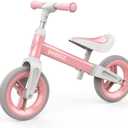 Bobike Toddler Balance Bike Toys for 1 to 4 Year Old Girls Boys Adjustable Seat and Handlebar No-Pedal Training Bike Best Gifts for Kids | Toys, Adjustable Seat, Adjustable Handlebar, Best Gifts for Kids, Toys, Adjustable Seat (Pink)
