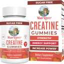 MaryRuth's Creatine Gummies | Creatine Monohydrate Gummies | 3g Creatine Per Serving | Creatine for Women & Men | Tangerine Citrus Flavor | Exercise | Workout | Sugar Free | Vegan | 90 Count (Best Before 10/2027)