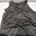 Tehoao Womens Sleeveless Sexy Deep VNeck Maxi Slit Dress Casual Summer Beach Resort Sundress Long Flowy Split Dresses Black Size 3 XL