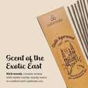 Mystic Oud Agarwood Incense Sticks - (40+Sticks, 9 inch) Thick Natural Resin Incenses Made from Assam Oudh Chips, Clean Charcoal Free | Infuse Luxury with These Exotic Oud Incense (Burn Time 45+ mins)