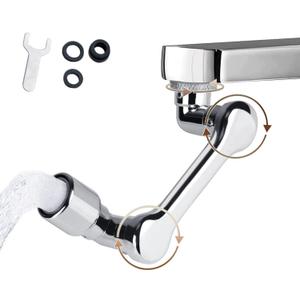 1080 Rotating Aerator Extender, Large-Angle Water Nozzle Adapter, Universal Splash Filter Kitchen Tap Extension, Bubbler for Kitchen and Bathroom Sink Faucet