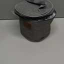 Vingud Electric Lunch Box for Adults, 1.2L/41oz, 100W Fast Heated Lunch Box, 12V/24V/110V Portable Food Heater for Car/Office Work with 304 Stainless Steel Container, Blue Gray