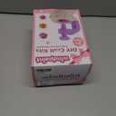 windpaint Toys for Girls 3 4 5 6 7 8 9 10 Years Old, DIY Craft Kits for Kids, Fabric Flower Bouquets for Girls Gifts, Educational Learning Detective Toys for Toddler Kids,Birthdays Gifts (Purple) (Pink)