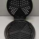 Mueller Heart 5 Waffle Maker, Waffle Iron, Adjustable Browning Control & Nonstick, Cool Touch Handle, Easy to Clean, Small Kitchen Appliances