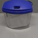 Aqueon LED MiniBow Small Aquarium Fish Tank Kit with SmartClean Technology, Blue, 1 Gallon