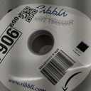 Ribbli Burgundy Double Faced Satin Ribbon,1 x 25 Yards, Use for Craft Bows Bouquet, Gift Wrapping, Wedding Decoration, Floral Arrangement