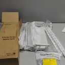 Over the Door Pantry Organizer, 8-Tier Over the Door Organizer with Adjustable Basket, Pantry Door Organization for Pantry Kitchen Storage Room Spice Rack, White