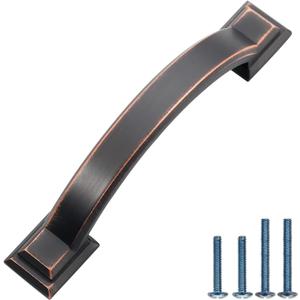 10 Pack 3 inch Cabinet Pulls Oil Rubbed Bronze Cabinet Handles Drawer Pulls for Kitchen Cabinet Cupboard