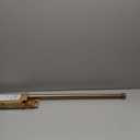 Ivilon Drapery Window Curtain Rod - End Cap Style Design 1 Inch Pole. 28 to 48 Inch Color Warm Gold