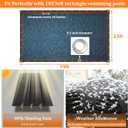 18*36FT Rectangle Pool Leaf Net Cover for Above Ground/Inground Pools