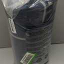 Amazon Basics 5-Piece Lightweight Microfiber Comforter Set with Sheets, Bed-in-a-Bag, Navy with Grey Plaid Bedding, Twin/Twin XL