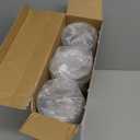 AOZITA 100 Pack  Clear 16 Oz Plastic Cups With Lids, Disposable Iced Coffee Cups With Lids for Party Drinks, Bubble Tea and Cold Beverage, BPA Free & Food Safe