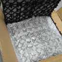 jxgzyy 4PCS Interlocking Deck Tiles, 12"x12" Outdoor Patio Tiles, Waterproof DIY Outdoor Flooring, Natural Marble Floors for Porch, Garden, Pathway, Gray Slate (4 sq. Ft)