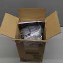 Hamilton Beach Smooth Touch Electric Automatic Can Opener with Easy Push Down Lever, Eliminates Sharp Edges, Opens All Standard-Size and Pop-Top Cans, Extra Tall, Black and Chrome (76606AG)