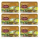 Celestial Seasonings Bengal Spice Herbal Tea, Caffeine Free, 20 Tea Bags Box (Pack of 6) (EXP 03/19/28)