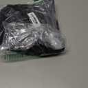 Fixmatti Black Long Sleeve Romper for Women Boho Boat Neck Tie Waisted Mini Shorts Jumpsuits XL