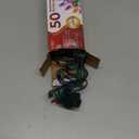 Warm Multi Color Christmas Tree Lights - 9 ft String of 50 Incandescent Mini Bulbs Multifunctional Lighting Modes, for Decorative, Bedroom, Outdoor, Xmas Twinkle Lights with Green Wire Total 10.4 ft