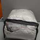 Beige White Linen Extra Wide Sheer Curtains 70 x 90 Inches Long 2 Panels Set for Bedroom, Pinch Pleat Light Filtering Summer Heat Curtain with Ceiling Track Off White 90 Inch Length Sliding Door Burg