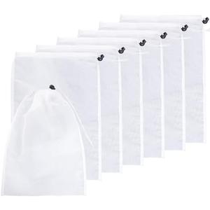 Yymobt 5 Pack Cleaner Replacement Mesh Bag Pool Vacuum Filter Bag for Pools Aquariums Ground Swimming Pools Ponds Collecting Leaves