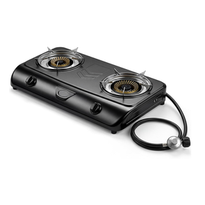 BESTFIRE 28" Portable Propane Stove - Professional Dual-Output Burners (12000 & 9000 BTU) for Precision Cooking, Rust-Resistant Steel 2 Burner Propane Cooktop for Camping, RV, BBQ & Tailgating 